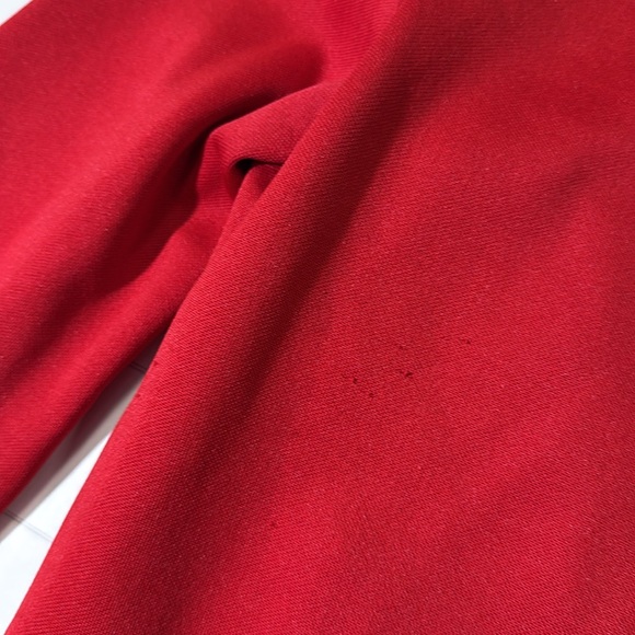 Lacoste mens S Small 3 red full zip contrast accent sport sweatshirt - Picture 11 of 11